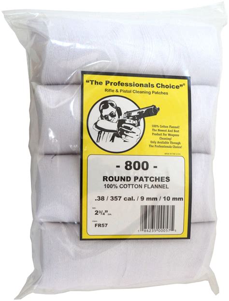 9mm patches|Cleaning Patches.